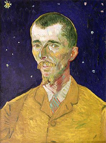 Eugen Boch painted by Vincent van Gogh