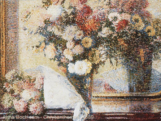 Chrysantemes by Anna Boch