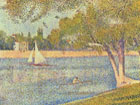 La Seine near Isle de la Jatte by Georges Seurat