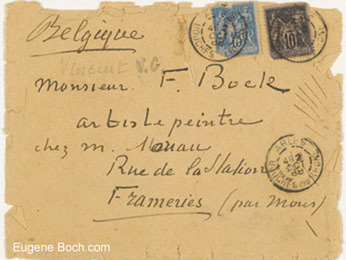 letter from Vincent van Gogh to Eugene Boch